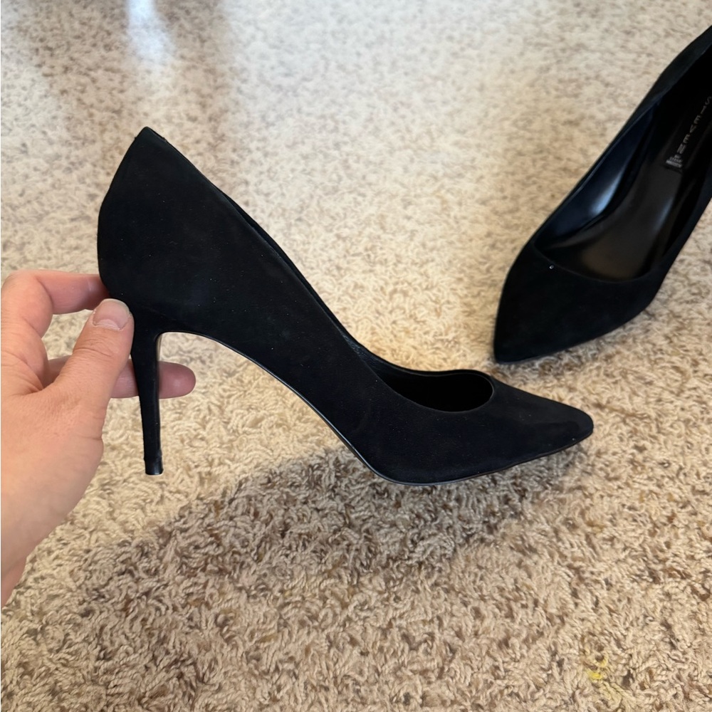 Steven by Steve Madden Classic Black Heels